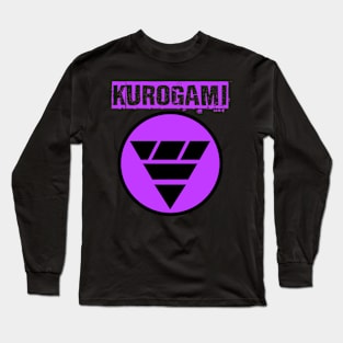 Beyblade burst Kurogami logo Long Sleeve T-Shirt